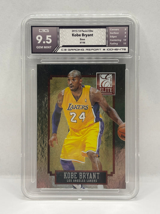 Kobe Bryant 2013 Panini Elite #194 C3G 9.5