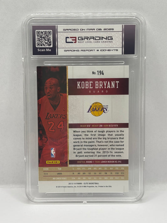 Kobe Bryant 2013 Panini Elite #194 C3G 9.5