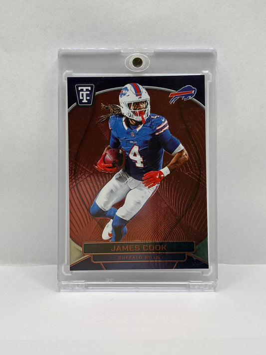 2024 Panini Totally Certified - James Cook #12 Mirror Red /249