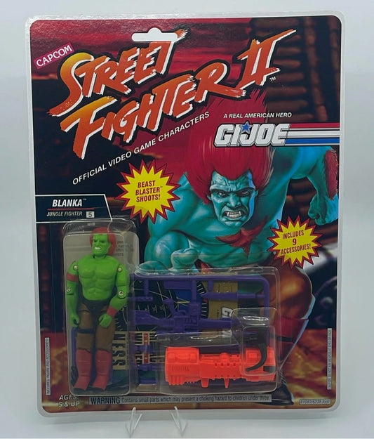 1993 Hasbro GI Joe Street Fighter II Blanka Figure