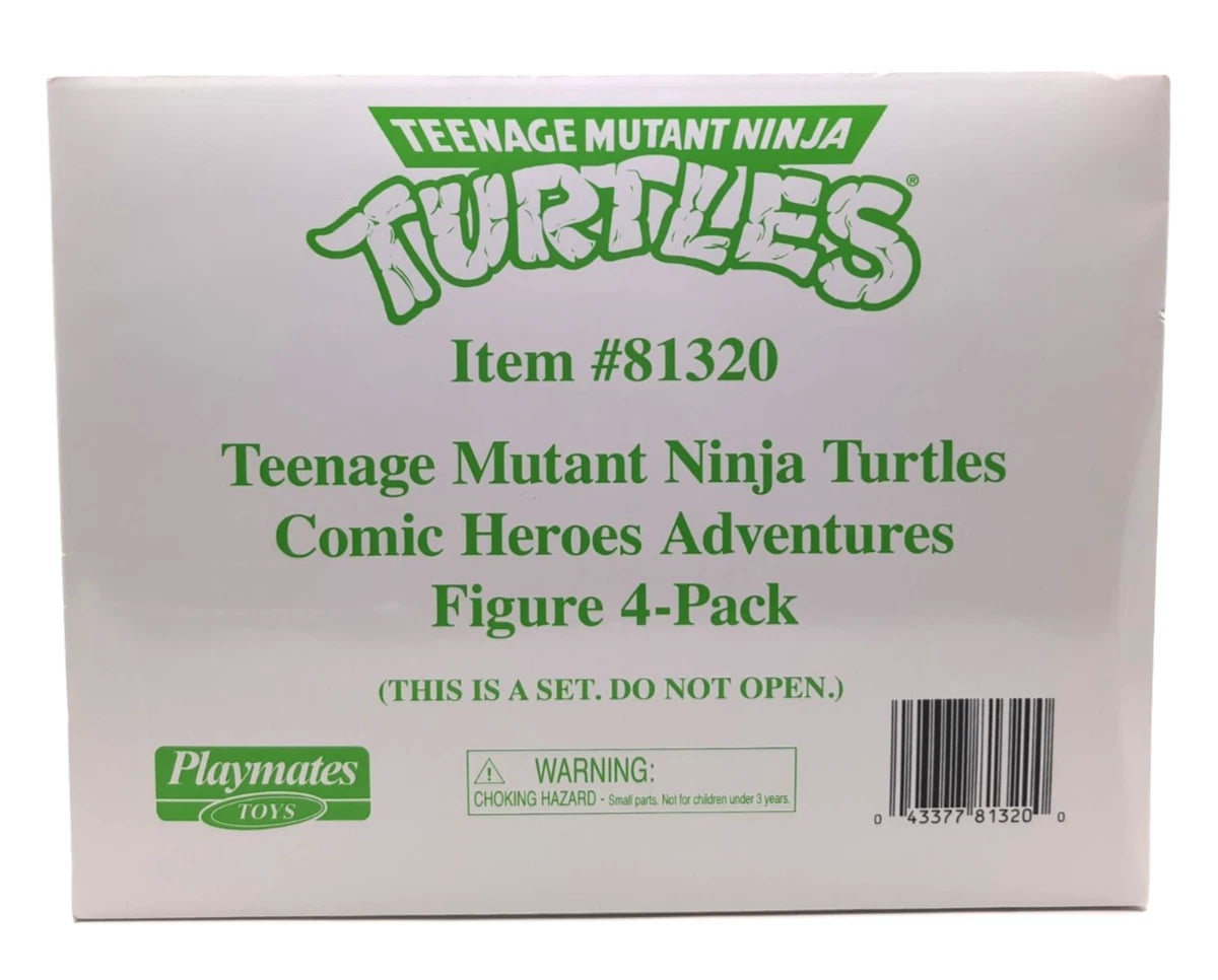 TMNT - Comic Heroes Adventures Turtles Figure 4-Pack - Playmates 81320