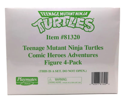 TMNT - Comic Heroes Adventures Turtles Figure 4-Pack - Playmates 81320
