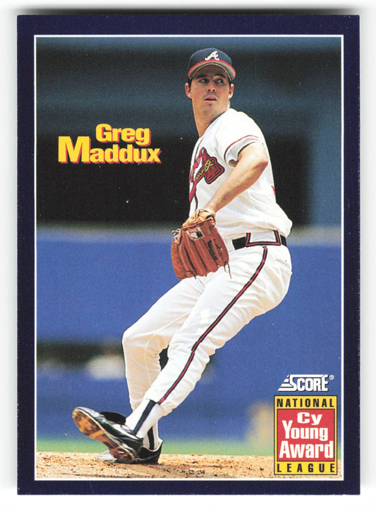 1994 Score 634 Greg Maddux