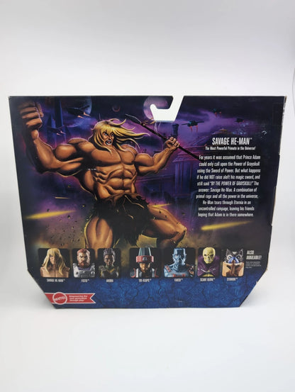 2022 - Masters of the Universe Masterverse Revelation - Savage He-Man & Orko - Mattel