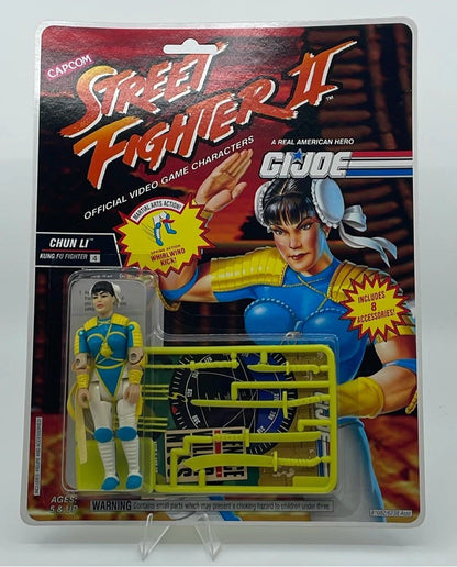Chun Li Street Fighter II GI Joe 1993 Hasbro Action Figure MOC