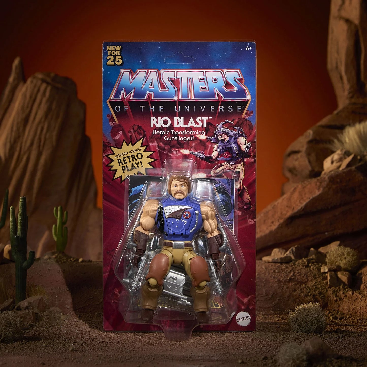 Masters of the Universe Origins Rio Blast Figure New in Box MOTU