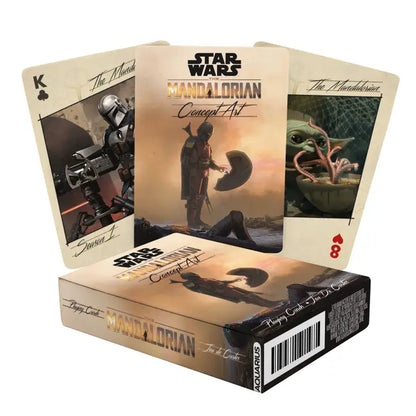 Star Wars the Mandalorian Art of... Playing Cards