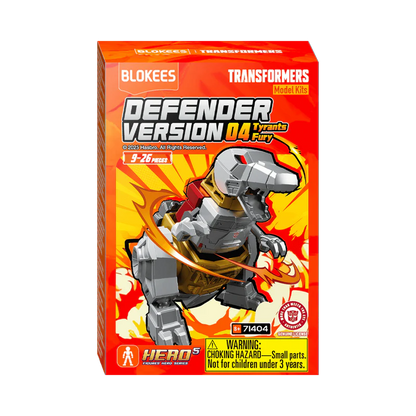 2025 - Transformers Defender Version 04 Tyrants Fury - Blokees