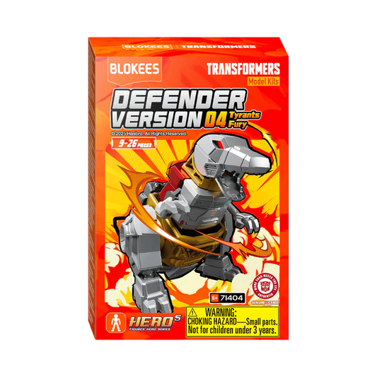 2025 - Transformers Defender Version 04 Tyrants Fury - Blokees