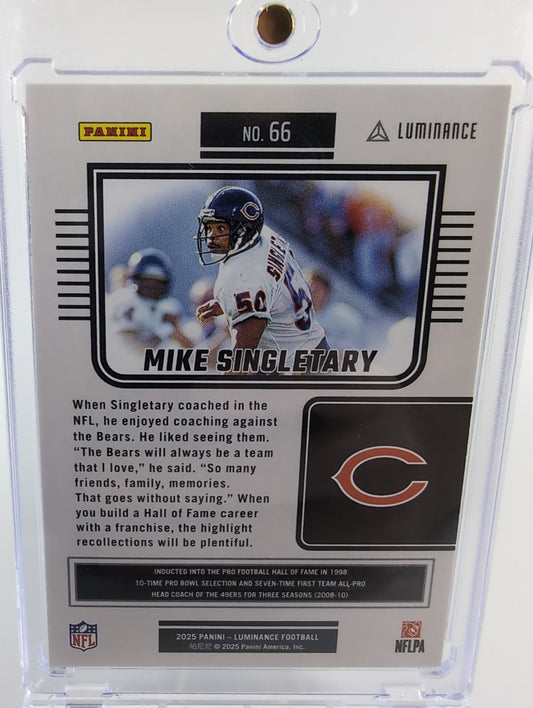 2025 Panini Luminance - Mike Singletary #66 Chicago Bears