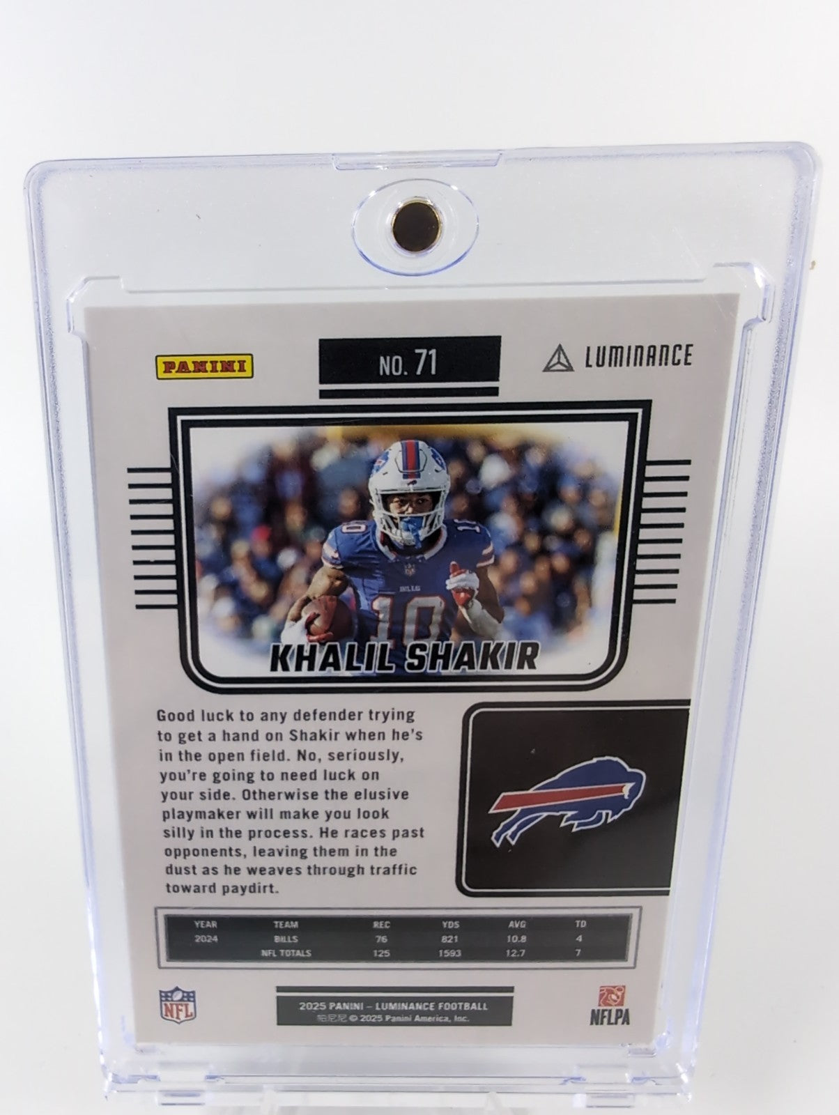 2025 Panini Luminance - Khalil Shakir #71 Buffalo Bills