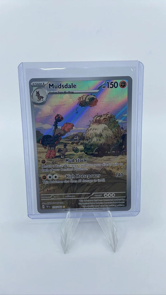 Mudsdale 175/162 Pokémon TCG Temporal Forces SV05 Illustration Foil