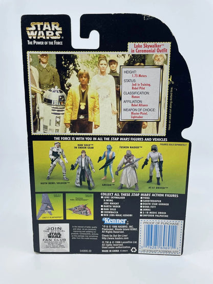 1996 - Star Wars POTF - Luke Skywalker Ceremonial Outfit - Hasbro/Kenner