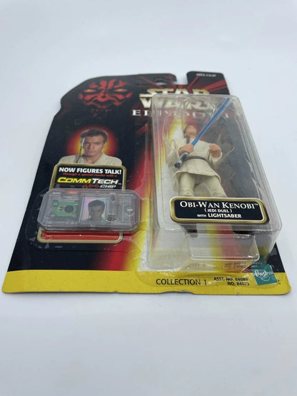1998 - Star Wars Ep 1 Obi-Wan Kenobi Jedi Duel Figure - Hasbro