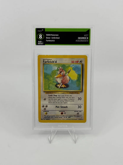 Farfetch'd 027/102 Base Set Regular Degree 8