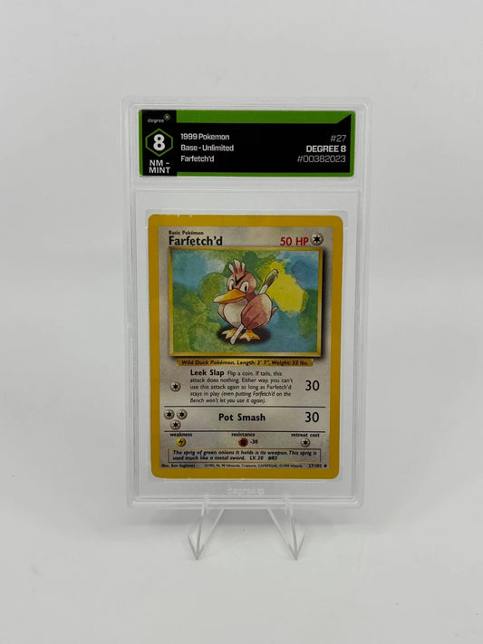 Farfetch'd 027/102 Base Set Regular Degree 8