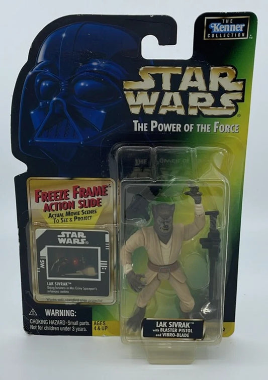 1997 - Star Wars Power of the Force - Lak Sivrak - Freeze Frame -  Kenner