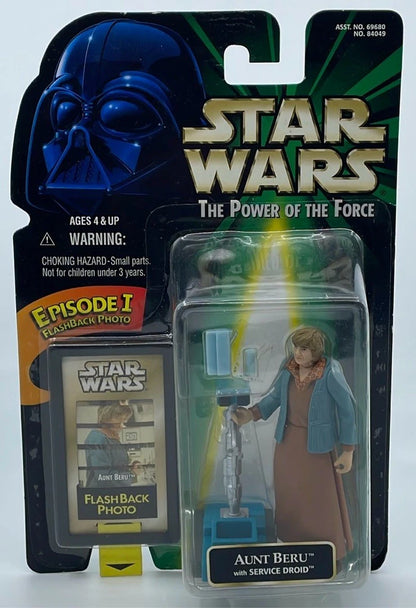 1998 - Star Wars POTF - Aunt Beru with Droid Flashback Photo -Hasbro