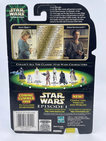 1998 - Star Wars POTF - Aunt Beru with Droid Flashback Photo -Hasbro