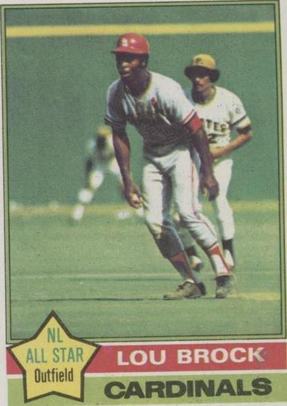 1976 Topps - Lou Brock #10 SGC 4