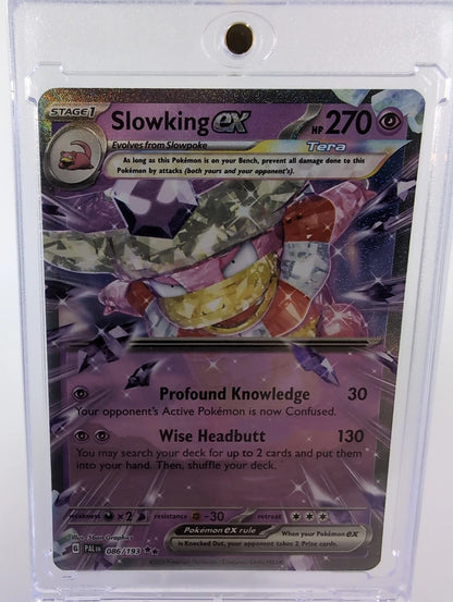 Slowking EX Paldea Evolved Double Rare #086/193 - NM with Case - Pokemon TCG