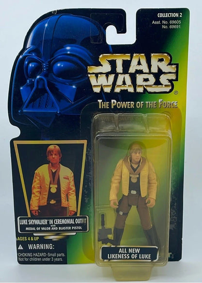 1996 - Star Wars POTF - Luke Skywalker Ceremonial Outfit - Hasbro/Kenner