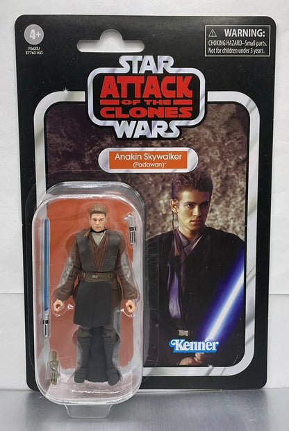 2022 - Star Wars Attack of the Clones - Anakin Skywalker Padawan - Kenner