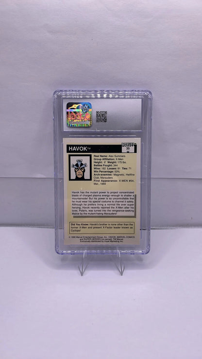 1990 Impel Marvel Universe Havok #35 CGC 8 NM/M