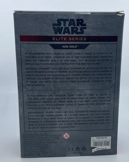 2015 - Star Wars Elite Series - Han Solo Die Cast - Disney