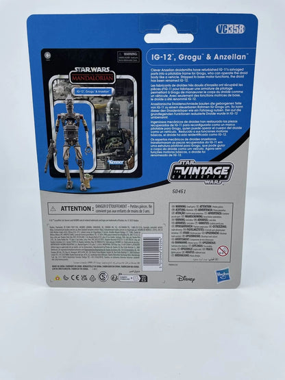 2024 - Star Wars Mandalorian - IG-12 Grogu Anzellan VC358 -  Kenner Hasbro