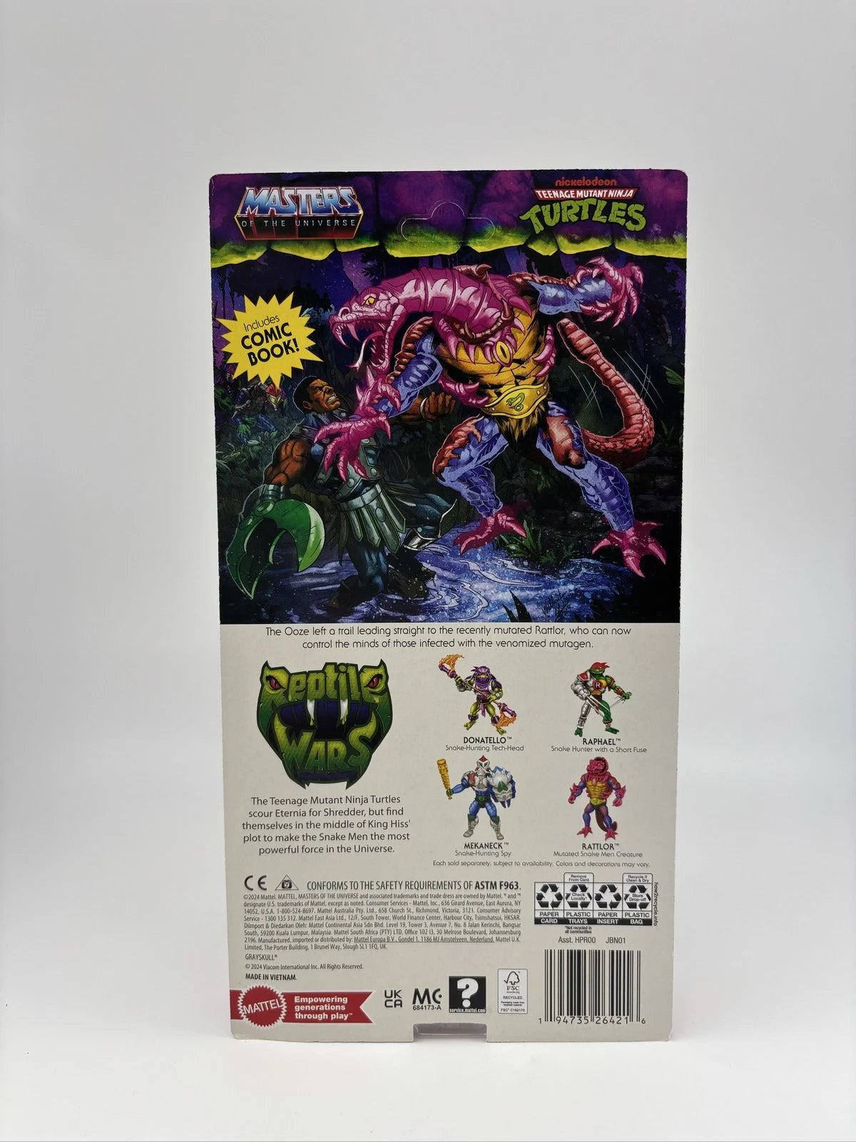 Mattel MOTU Origins Turtles Ninjor 6" Action Figure