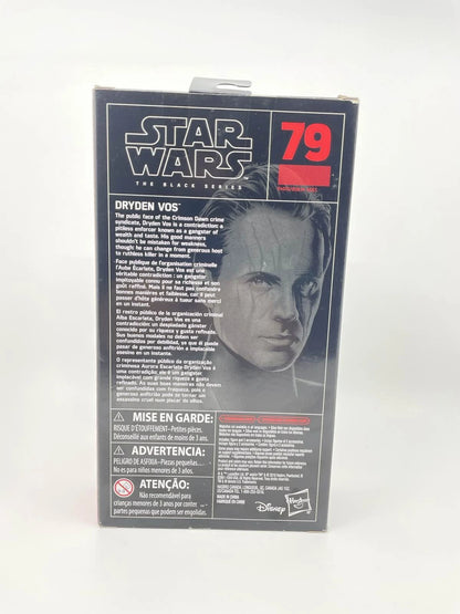 2018- Star Wars Black Series  - Dryden Vos - Hasbro