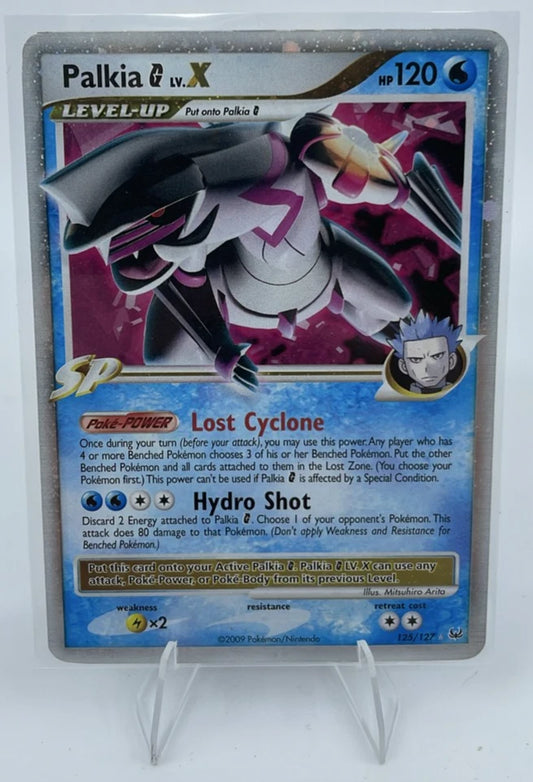 Pokemon Palkia G LV.X 125/127 Platinum Holo TCG 2009 MP