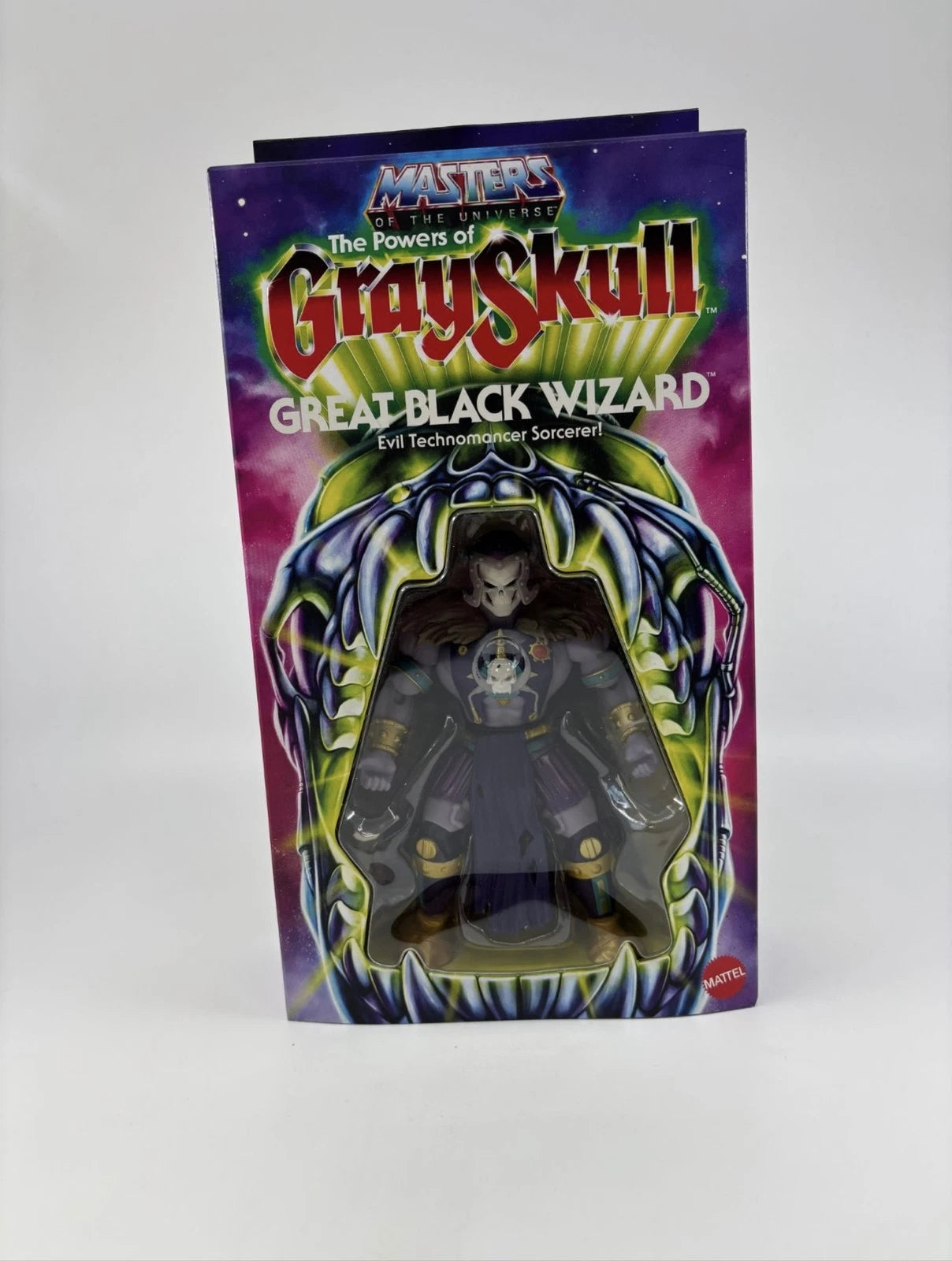 MOTU Origins Great Black Wizard Figure Mattel