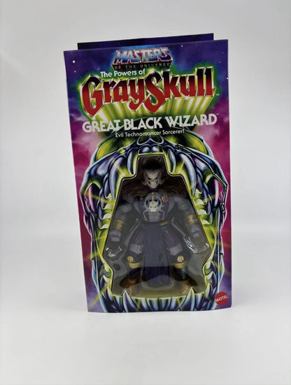 MOTU Origins Great Black Wizard Figure Mattel