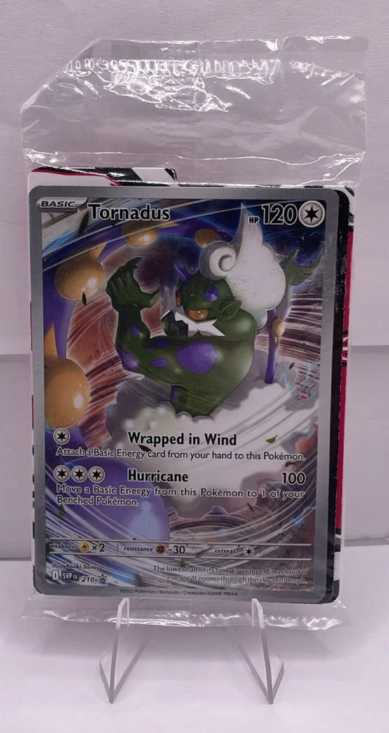 Pokemon Tornadus 210 White Flare ETB Promo TCG Card SEALED
