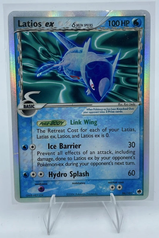 Latios ex Delta Species 96/101 Dragon Frontiers Holo Pokemon TCG Card HP