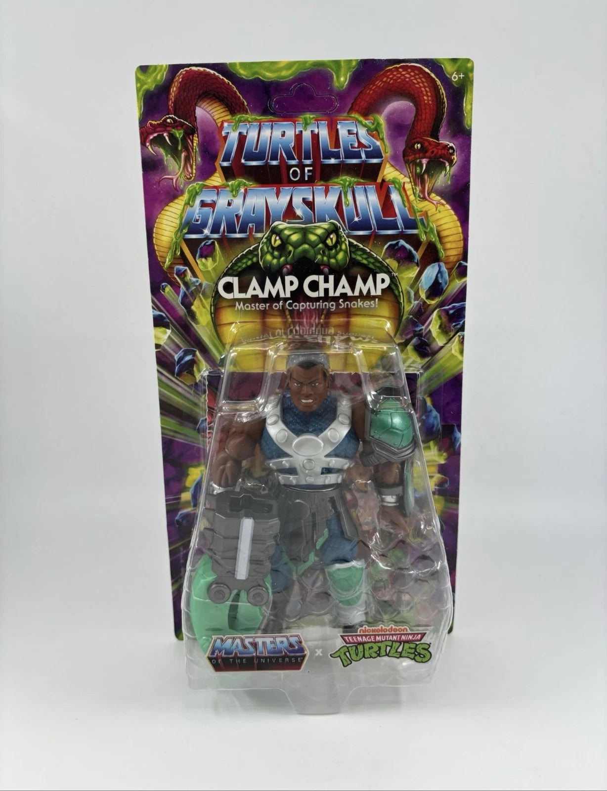 MOTU Origins Grayskull Clamp Champ TMNT Action Figure