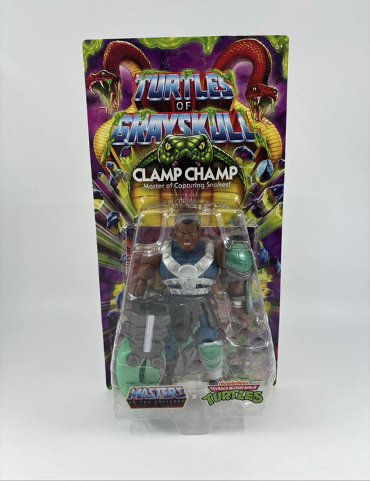MOTU Origins Grayskull Clamp Champ TMNT Action Figure