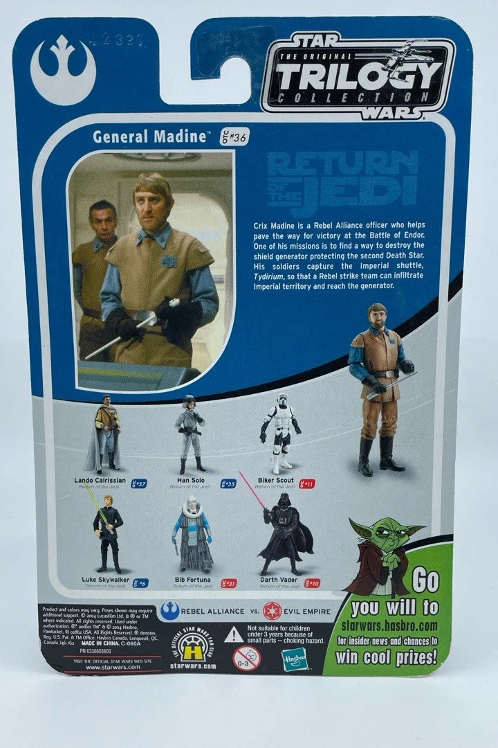 2004 - Star Wars Trilogy Collection - General Madine - Hasbro