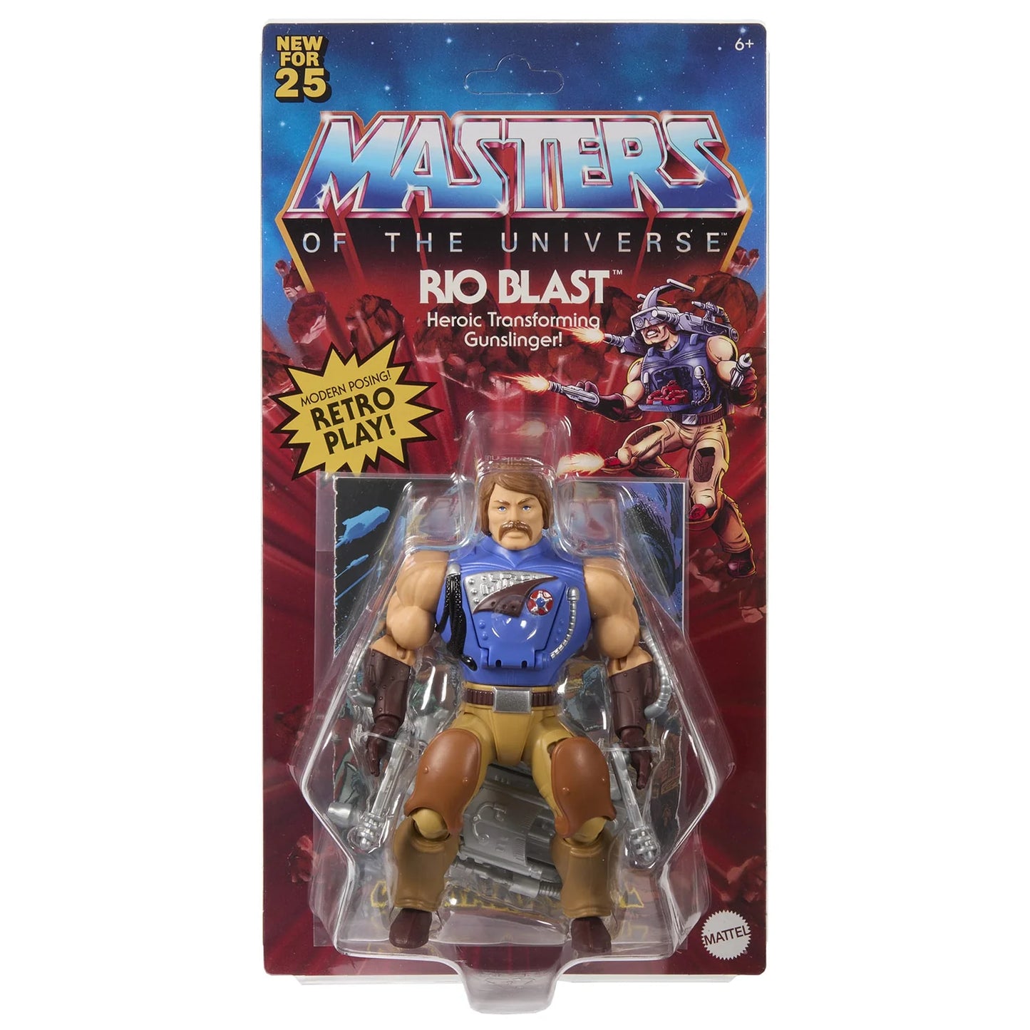 Masters of the Universe Origins Rio Blast Figure New in Box MOTU