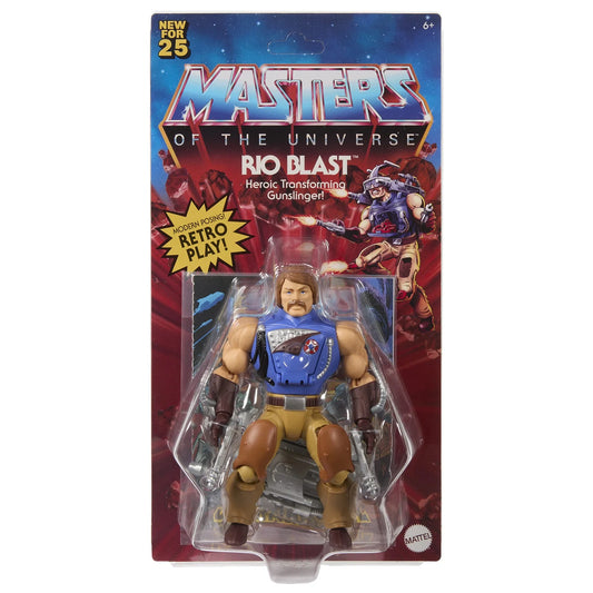 Masters of the Universe Origins Rio Blast Figure New in Box MOTU
