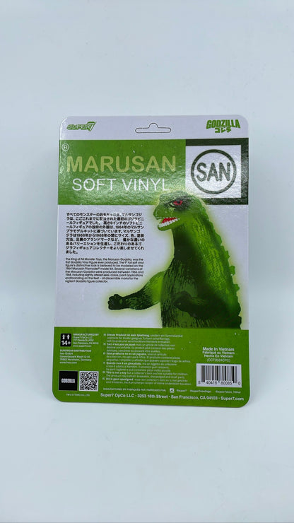 2026 - Godzilla Marusan Glow Dark ReAction 3.75 Fig - Super7
